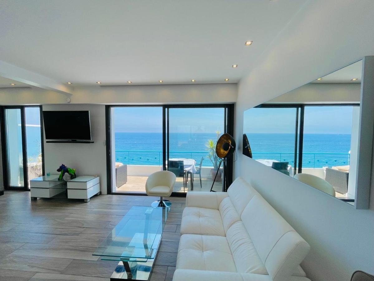 Sea View Top Floor - Promenade Des Anglais نيس المظهر الخارجي الصورة