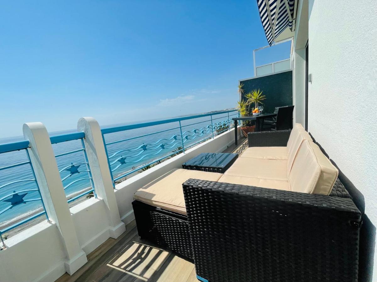 Sea View Top Floor - Promenade Des Anglais نيس المظهر الخارجي الصورة