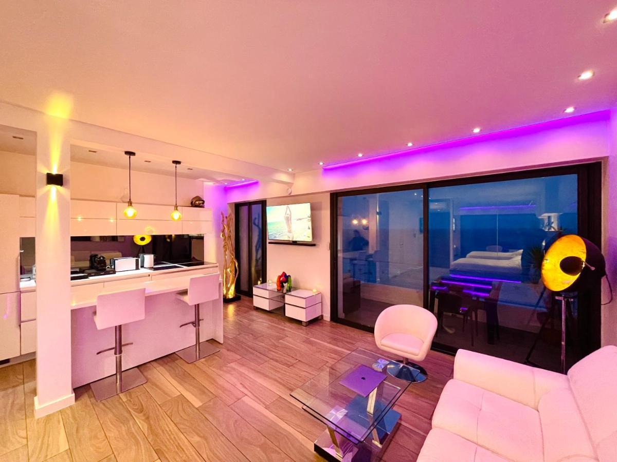 Sea View Top Floor - Promenade Des Anglais نيس المظهر الخارجي الصورة